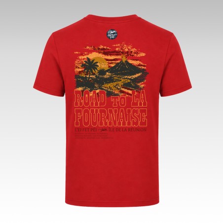 T-Shirt Road to La Fournaise