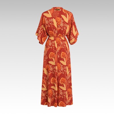 Robe longue Rose Porcelaine (Canot) 2