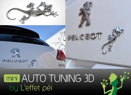 Mini autocollant auto tuning