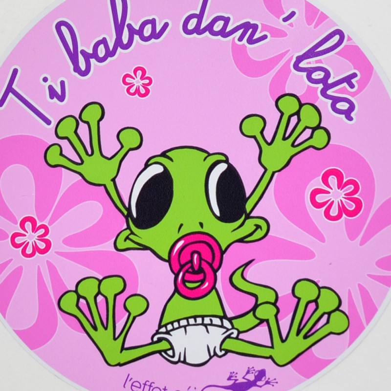 Autocollant Ti Baba (Classique)