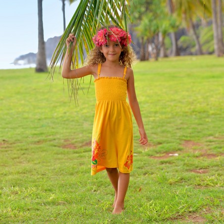 Robe Louane Hibiscus